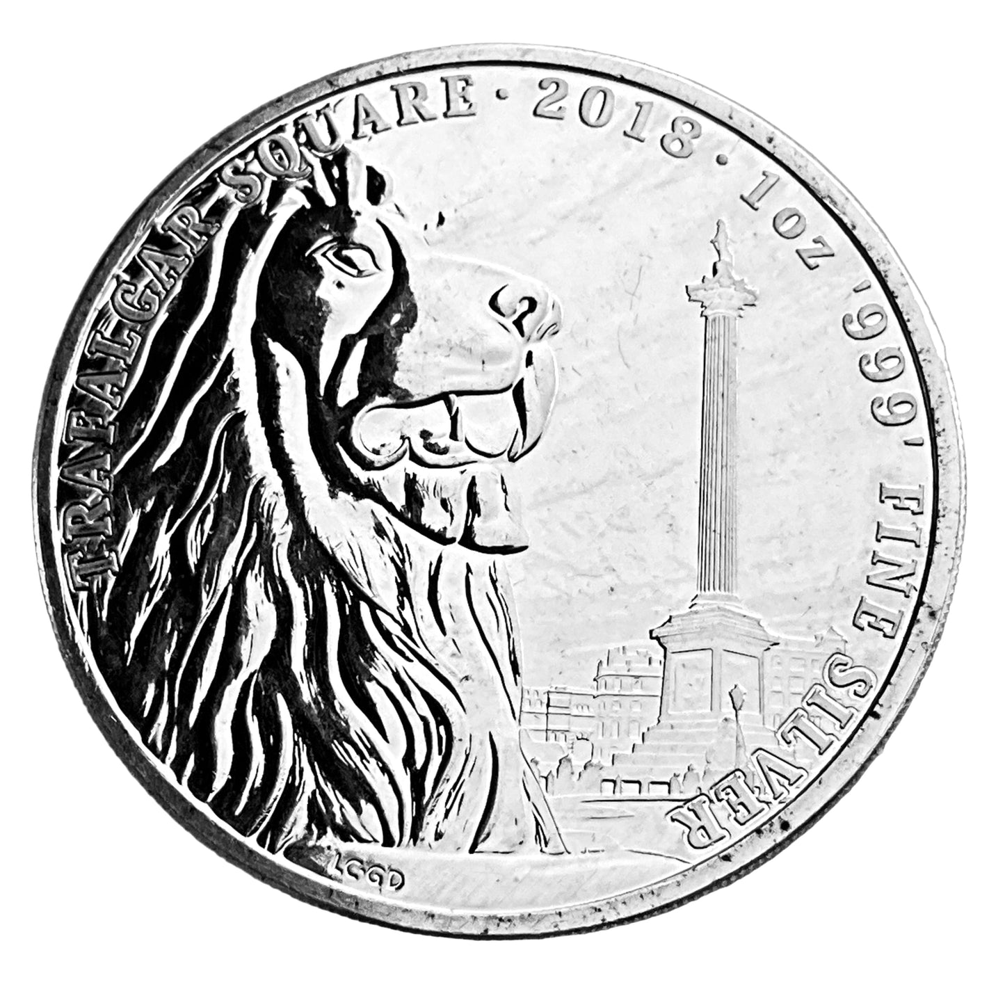 1 ozt Trafalgar Square 999 £2 Coin