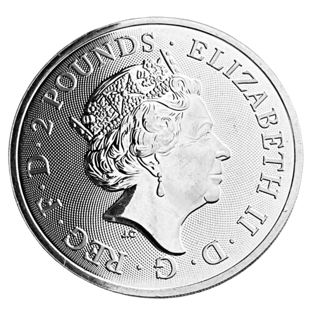 1 ozt Trafalgar Square 999 £2 Coin