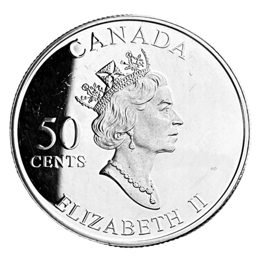 .277 ozt Golden Daffodil Flower Silver 50¢