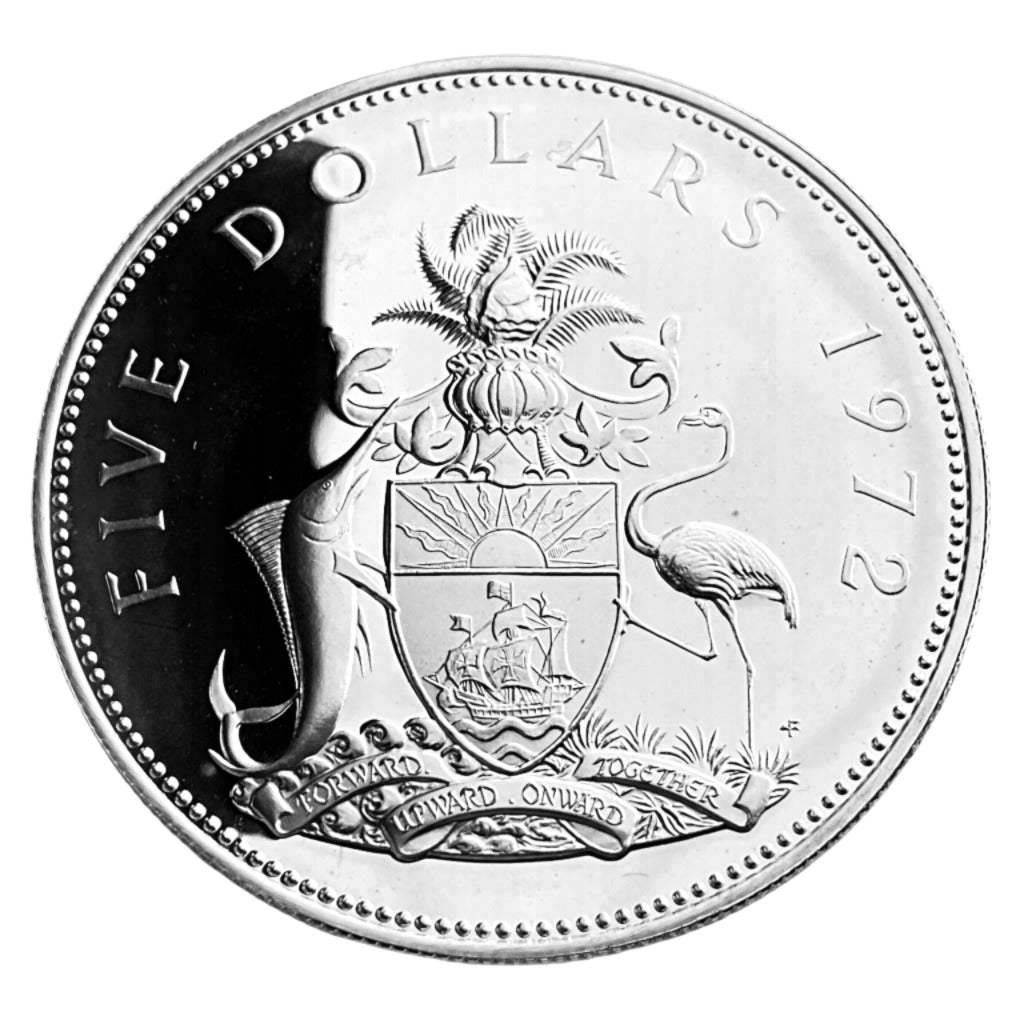 2.79 ozt Bahama Islands Silver 9 Coin Set
