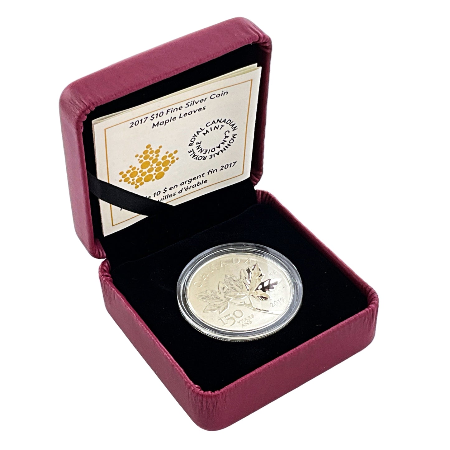 .500 ozt 2017 Maple Leaf 9999 Silver $10