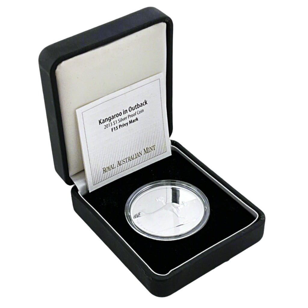 1 ozt Kangaroo Outback 999 Silver $1