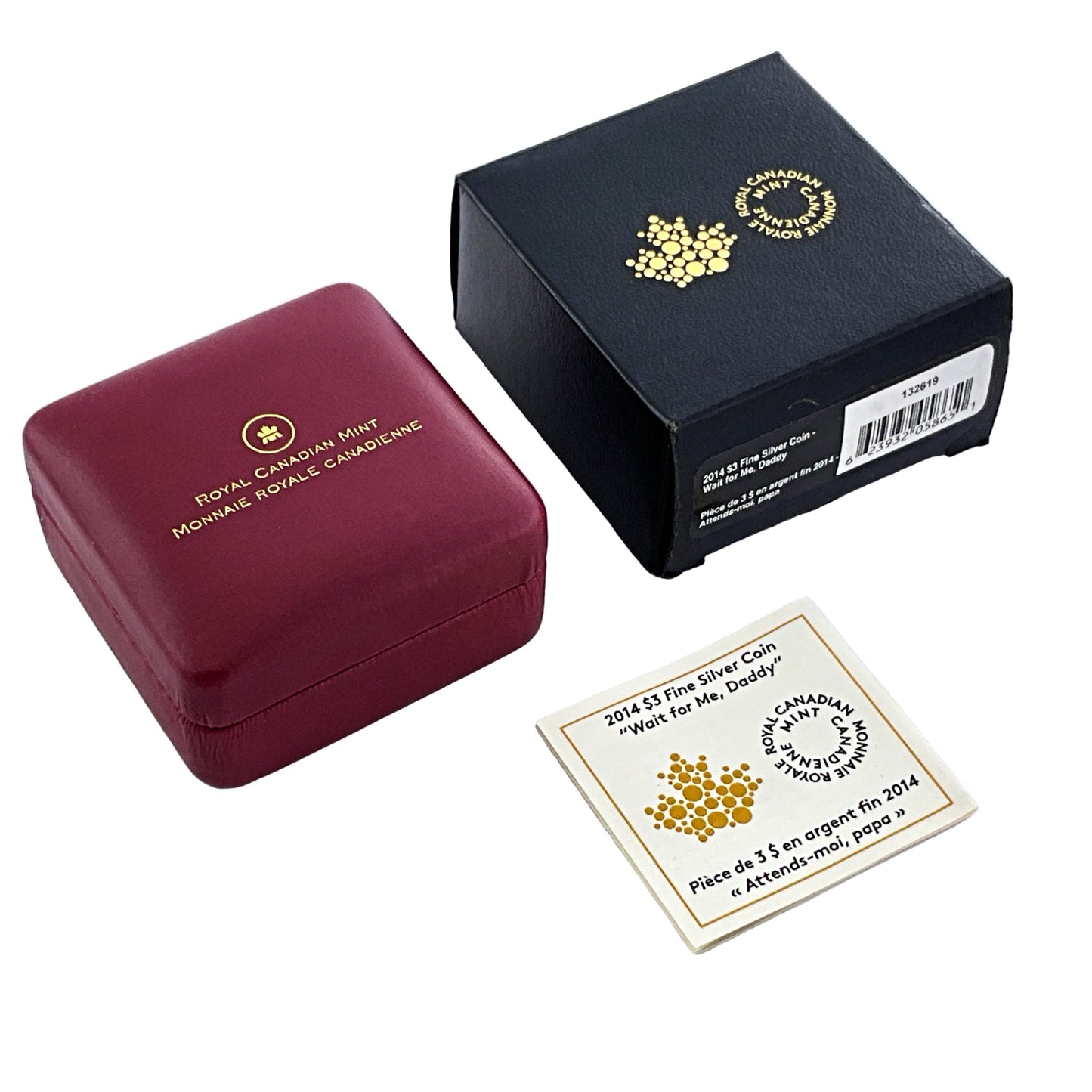 .256 ozt Wait for Me Daddy 9999 Silver $3