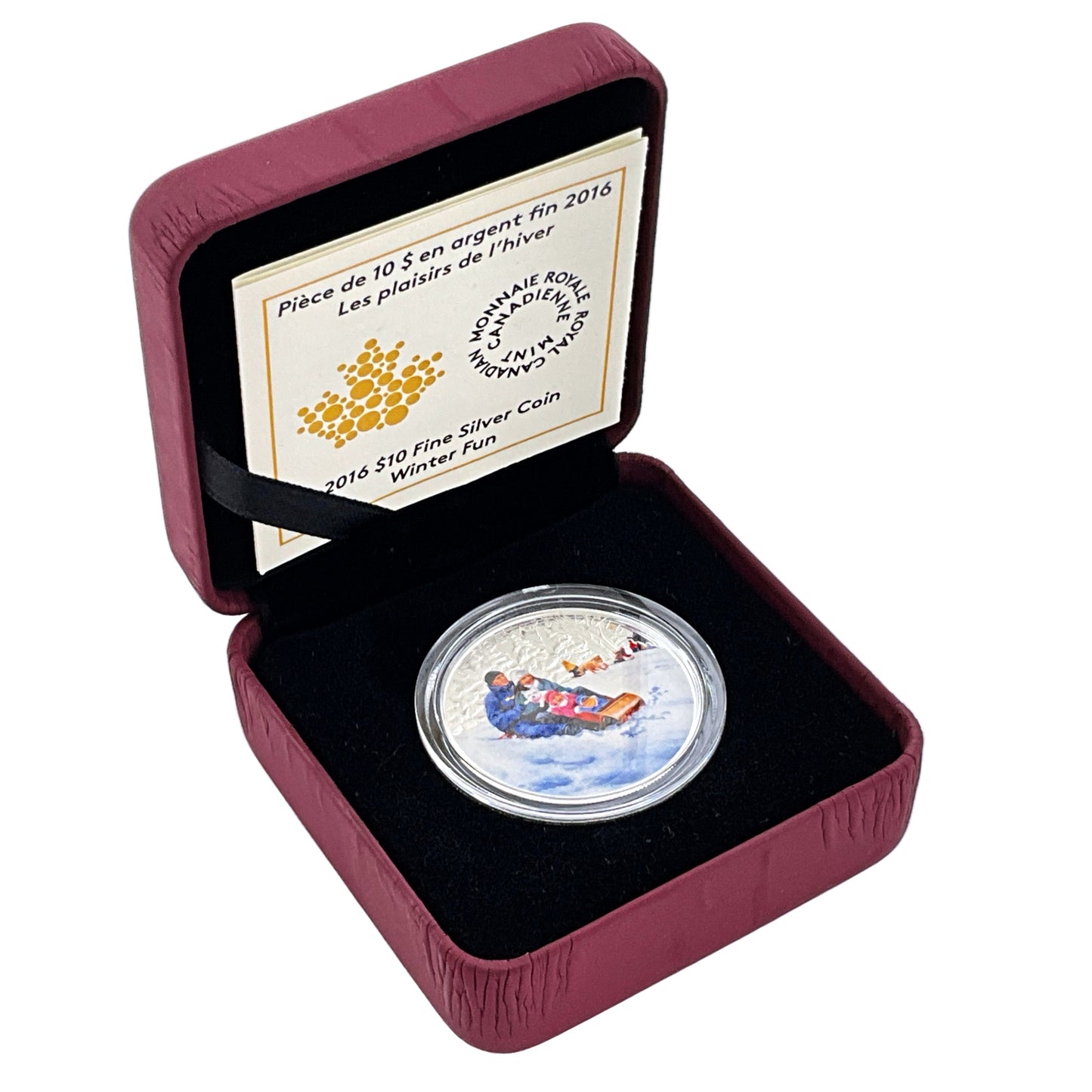 .510 ozt Winter Fun+ 9999 Silver $10