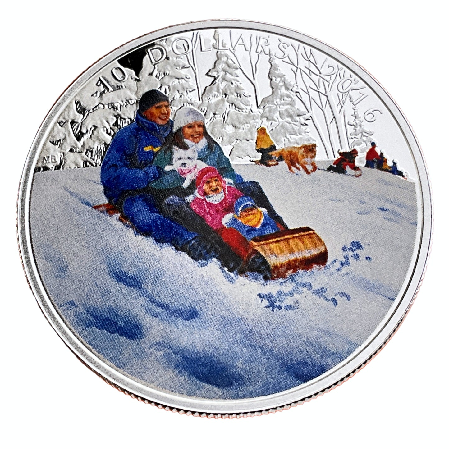 .510 ozt Winter Fun+ 9999 Silver $10