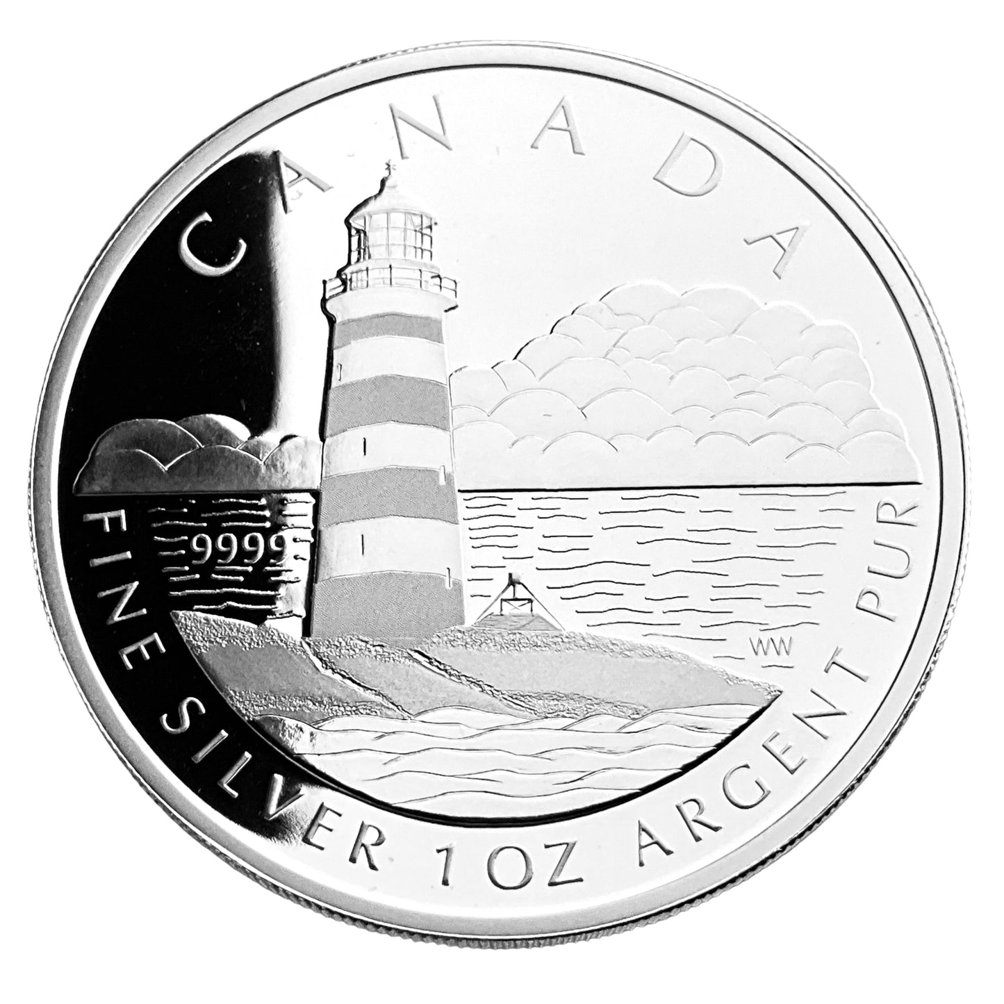 1 ozt Sambro Island Lighthouse 9999 $20