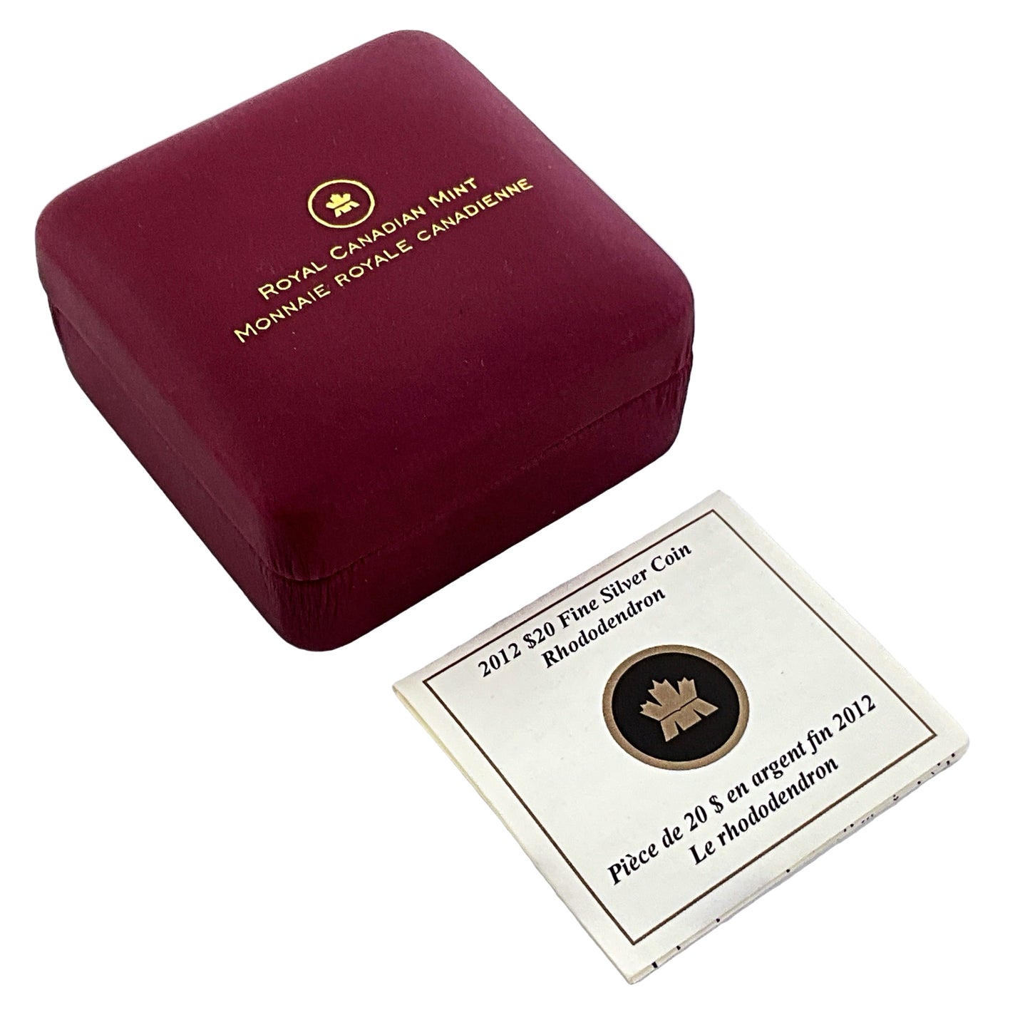 1.01 ozt Rhododendron 9999 Silver $20