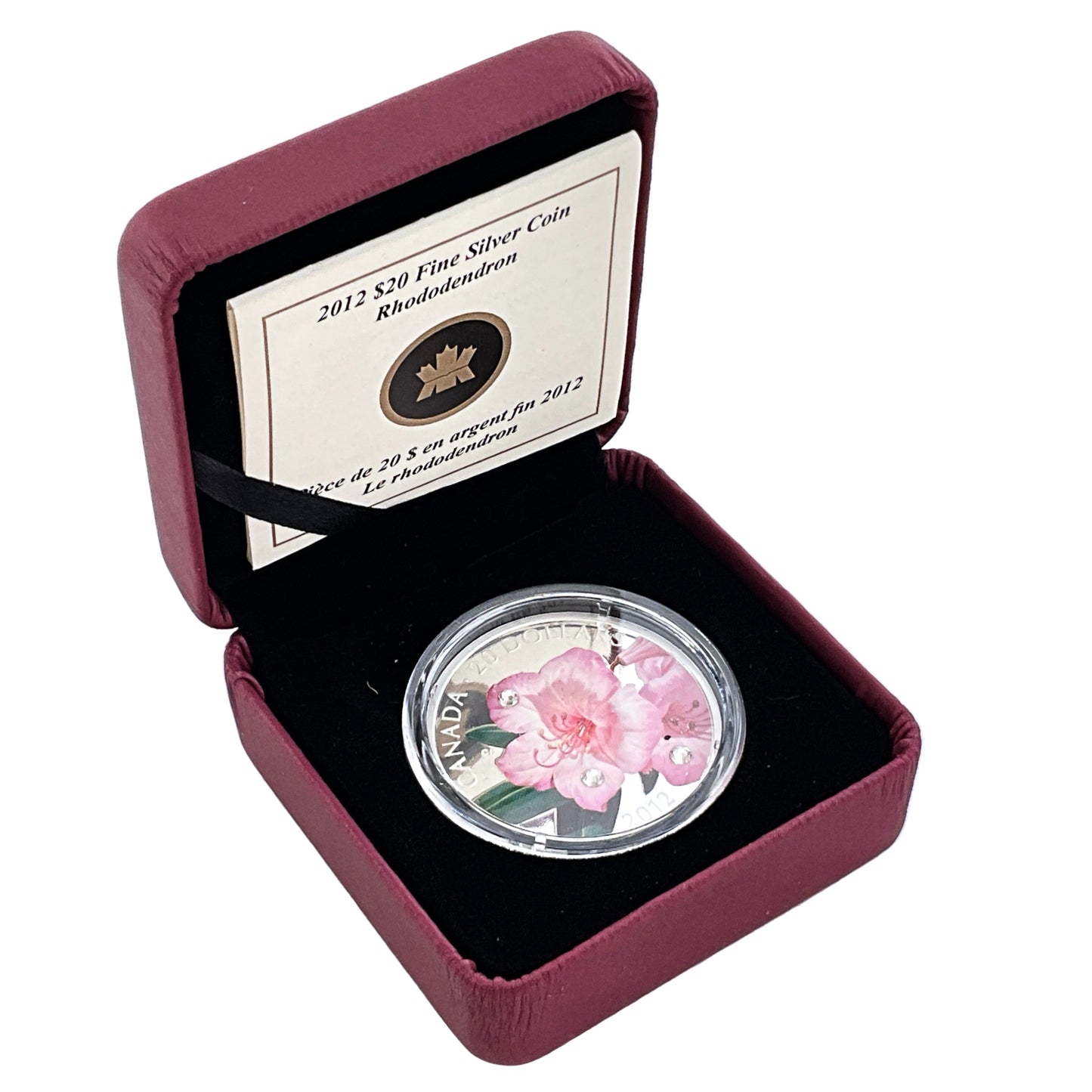 1.01 ozt Rhododendron 9999 Silver $20