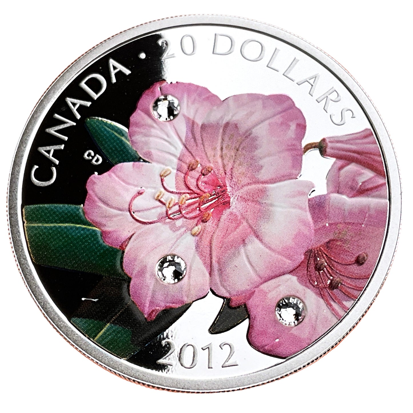 1.01 ozt Rhododendron 9999 Silver $20