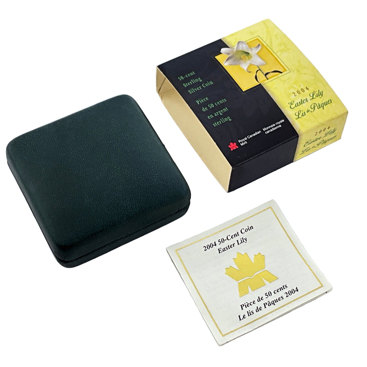 .277 ozt Golden Easter Lily Silver 50¢