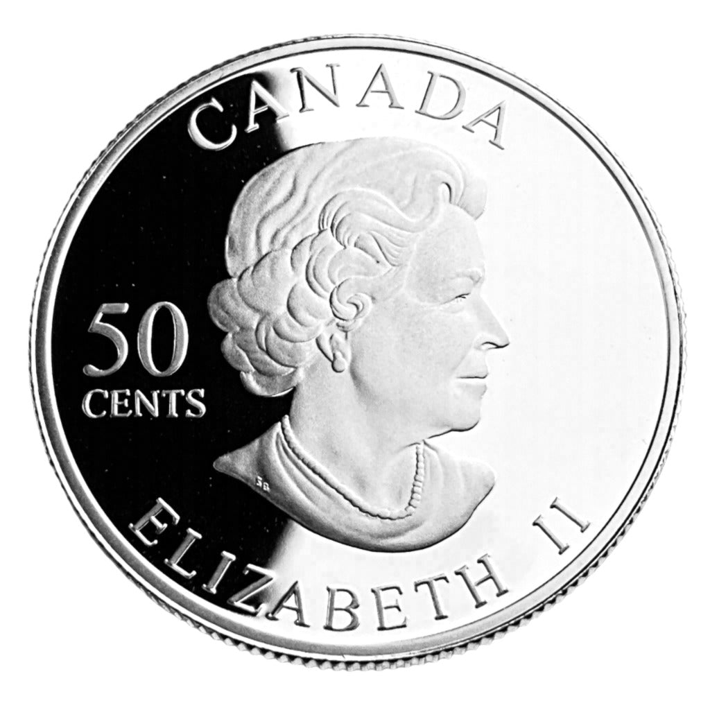 .277 ozt Golden Easter Lily Silver 50¢