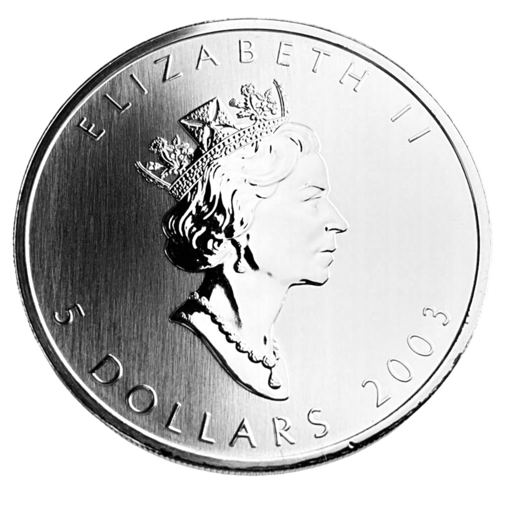 1.9 ozt Maple Hologram 9999 5-Coin Set