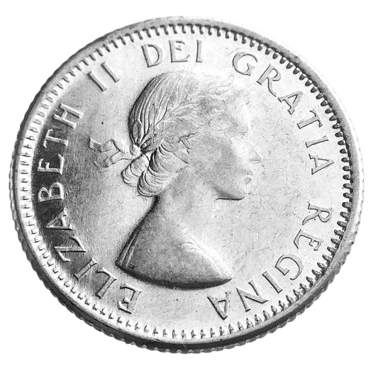 .06 ozt SHTF Bluenose Silver Dimes 10¢