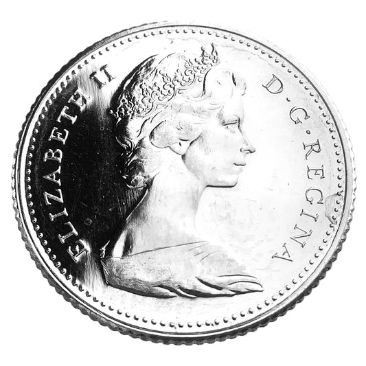 .06 ozt Canada Bluenose Schooner Silver 10¢