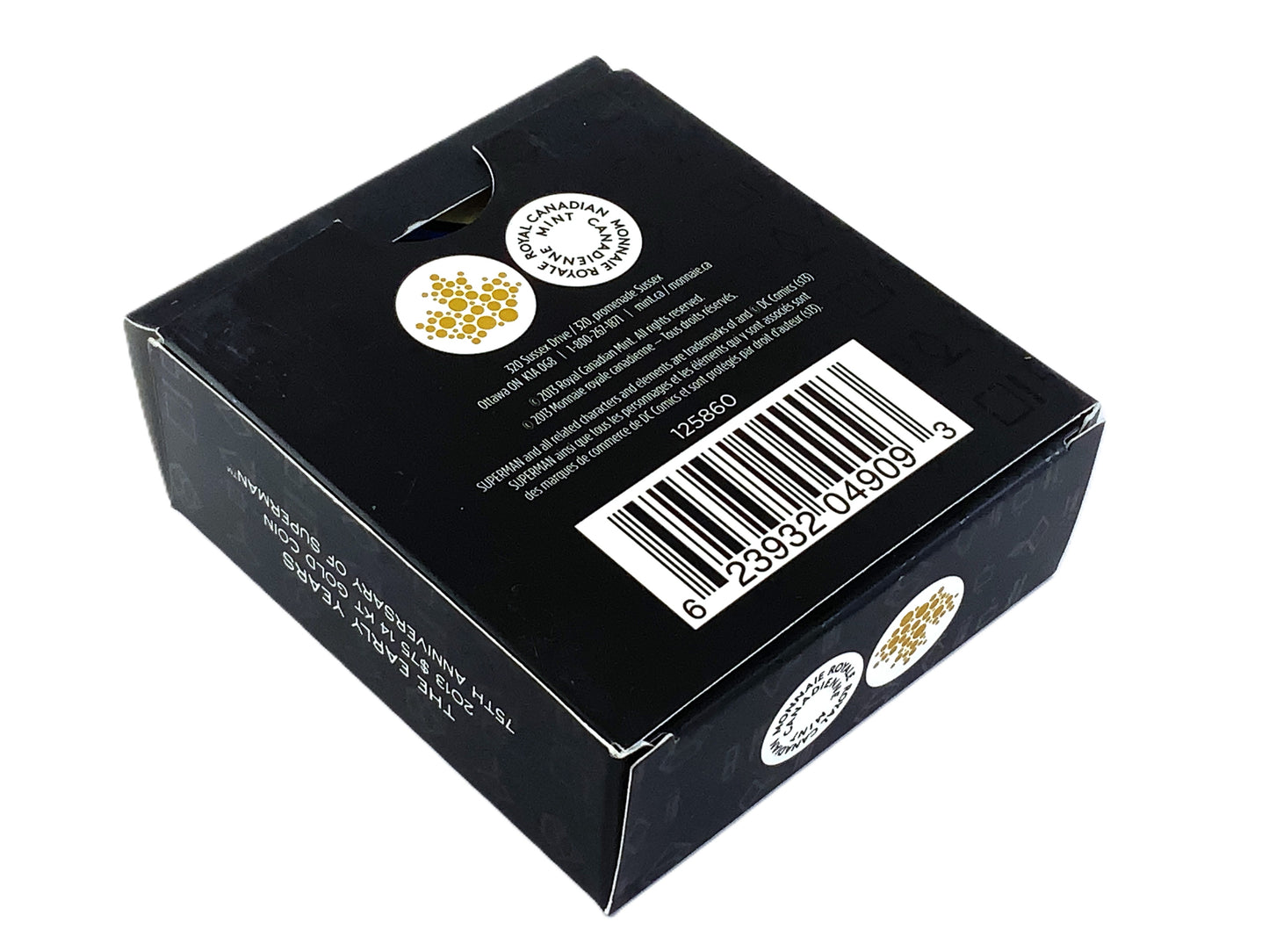 .225 ozt Superman Early Years Gold $75