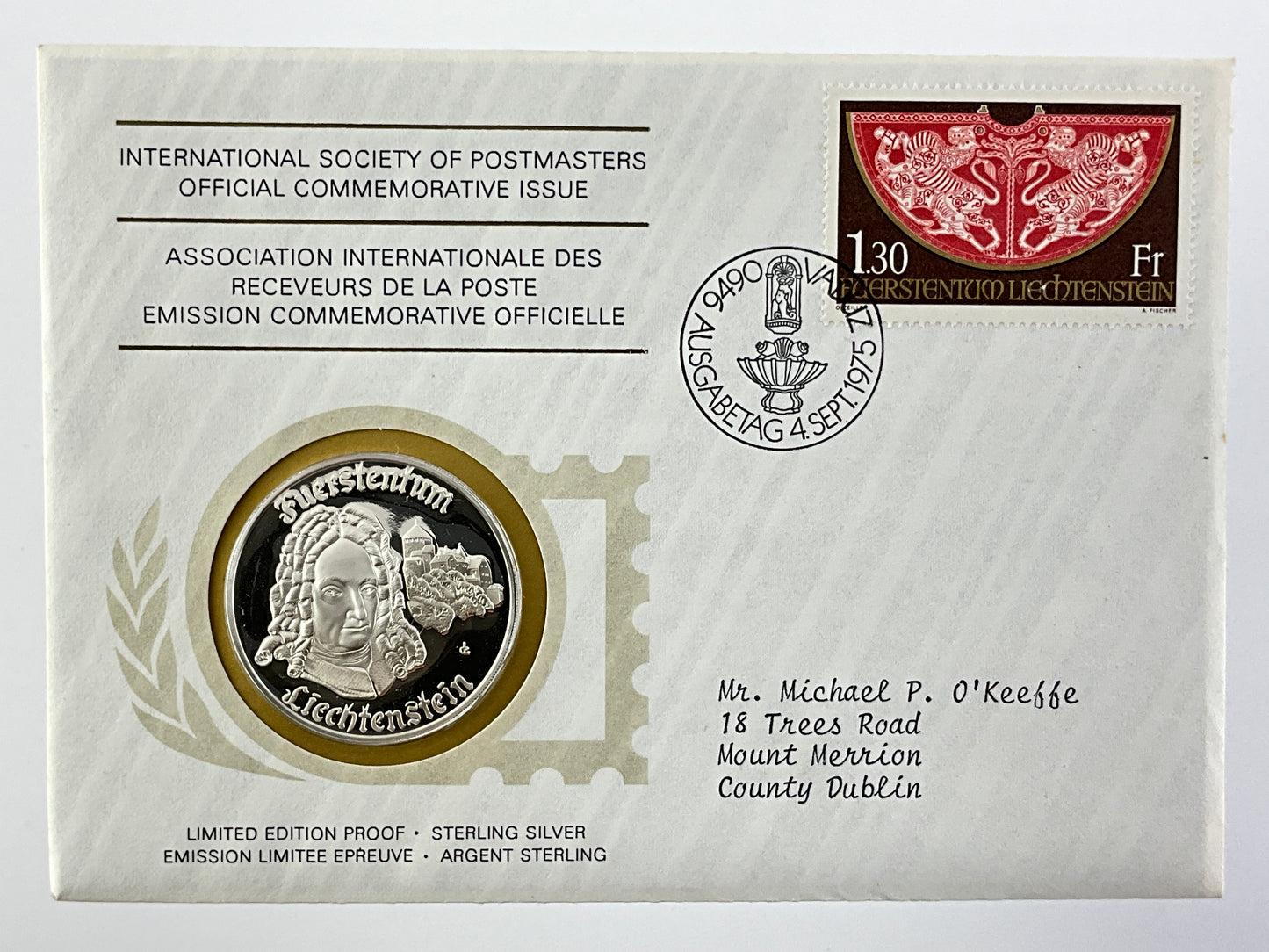 .624 ozt Fuerstentum Silver Medal