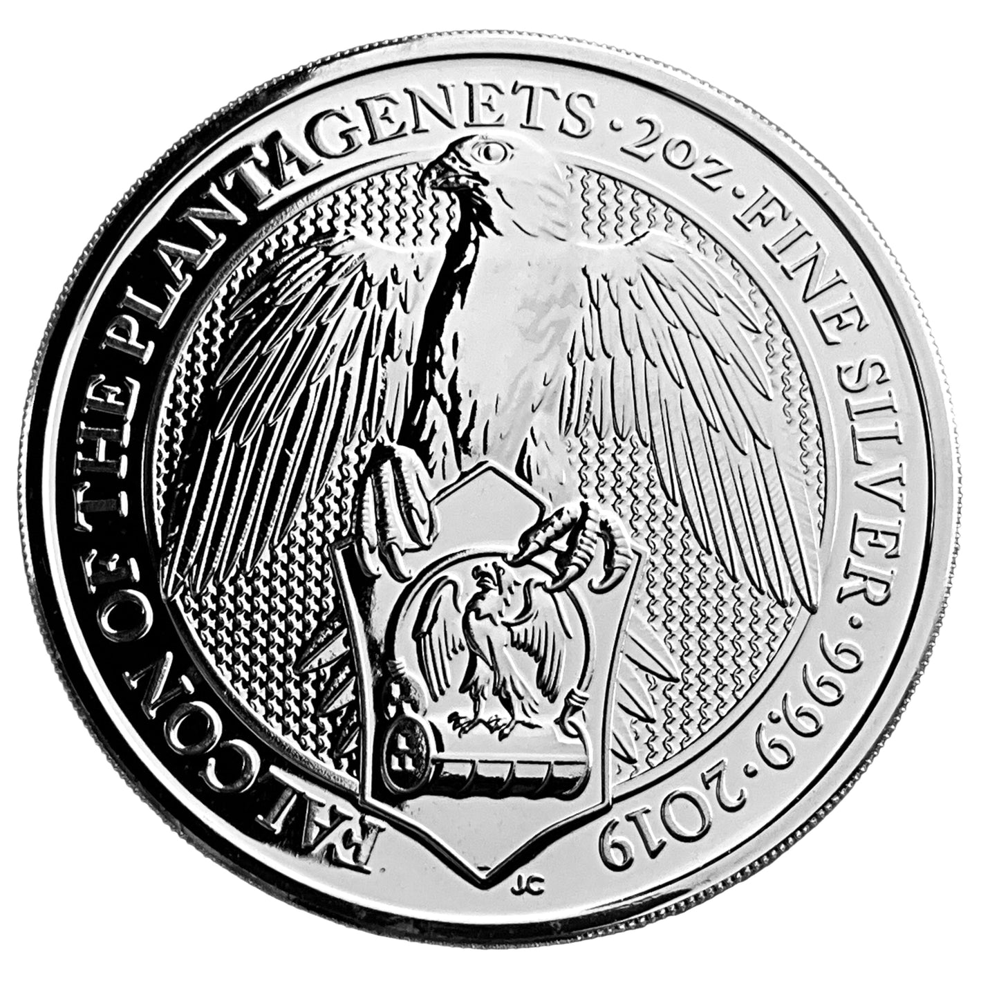 20 ozt Queen's Beasts 9999 Silver £5 Set Set