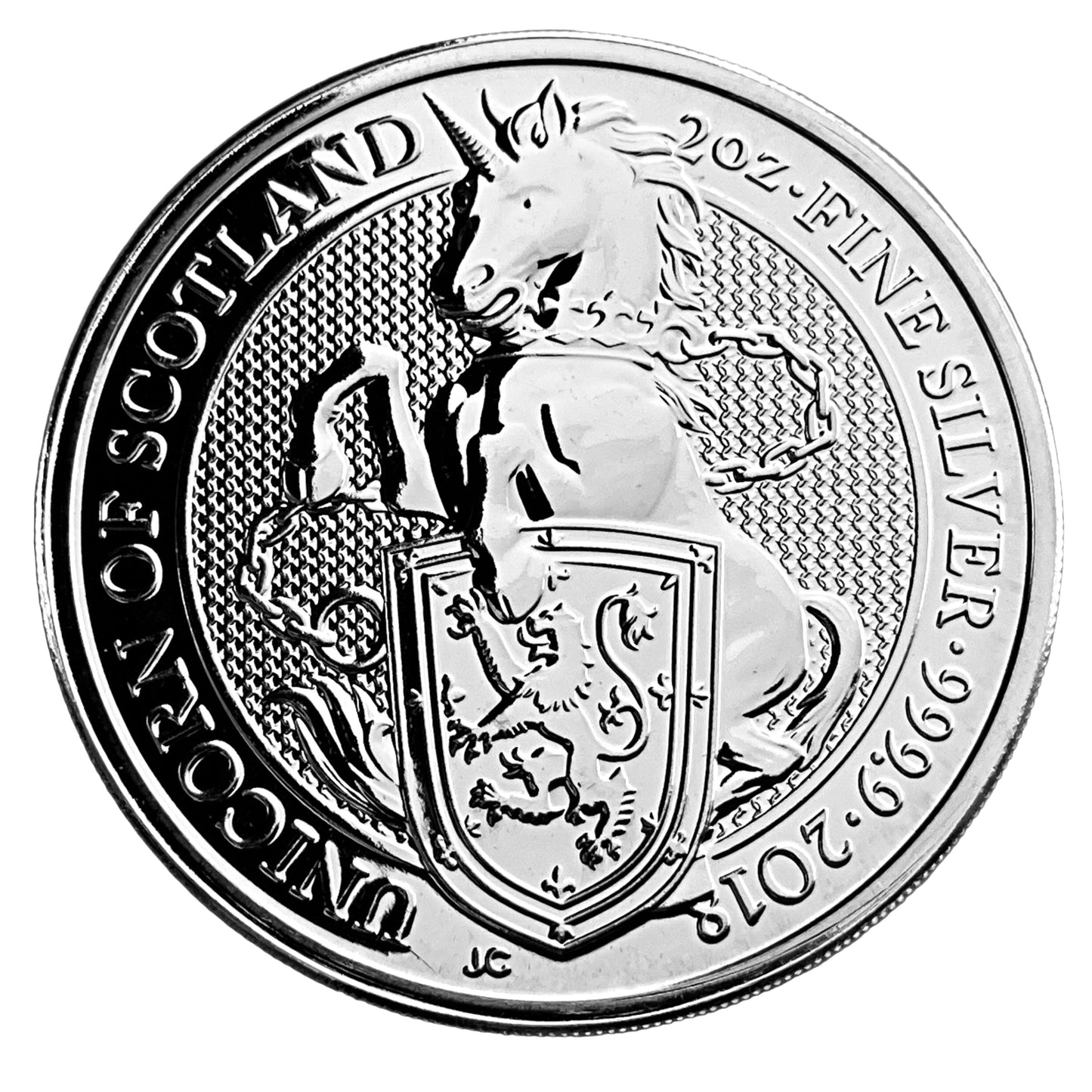 20 ozt Queen's Beasts 9999 Silver £5 Set Set