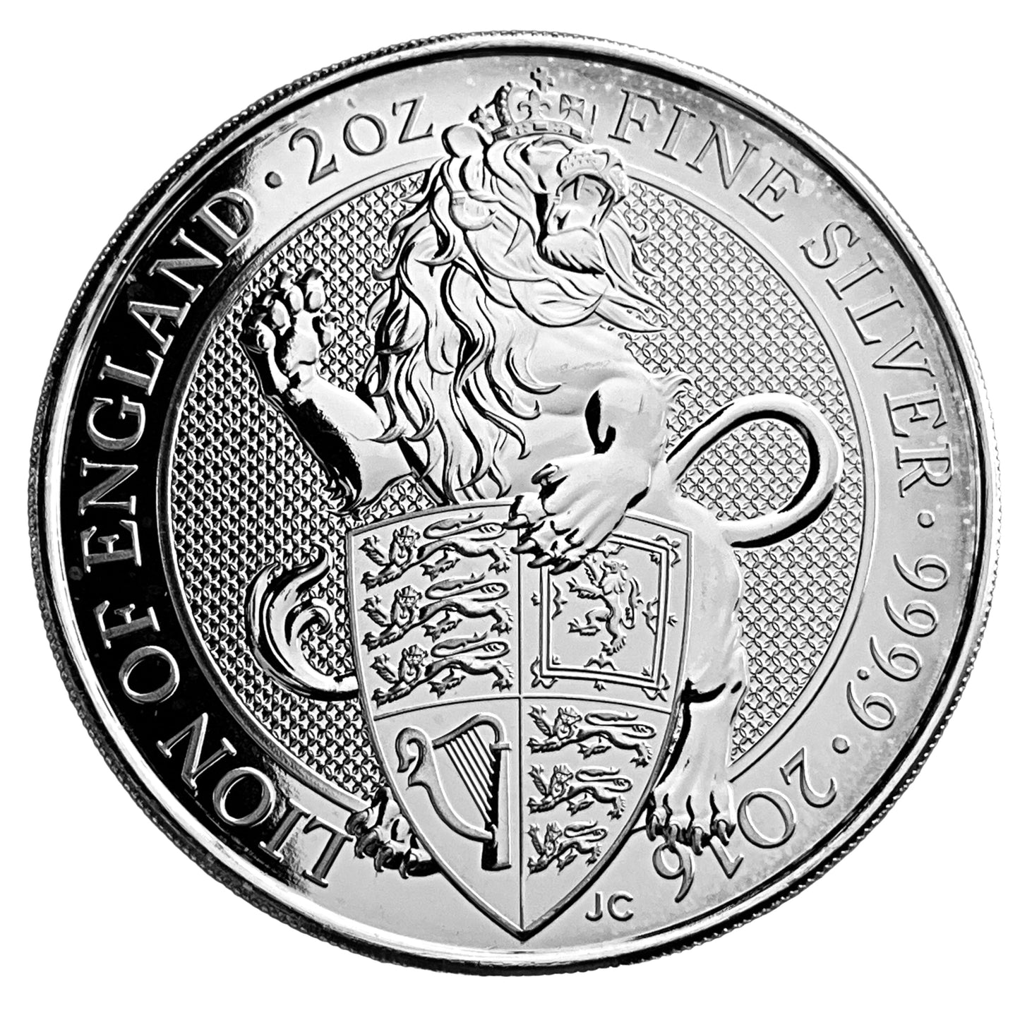 20 ozt Queen's Beasts 9999 Silver £5 Set Set