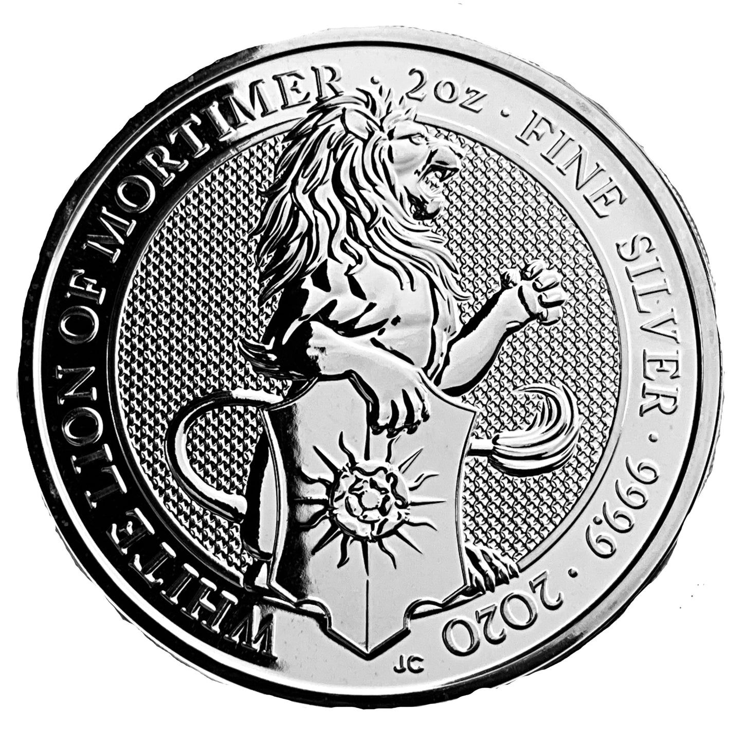 20 ozt Queen's Beasts 9999 Silver £5 Set Set