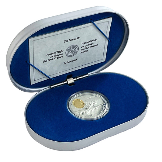 .925 ozt Avro Lancster Silver $20