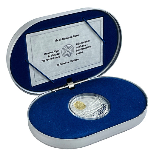 .925 ozt The de Havilland Beaver Silver $20