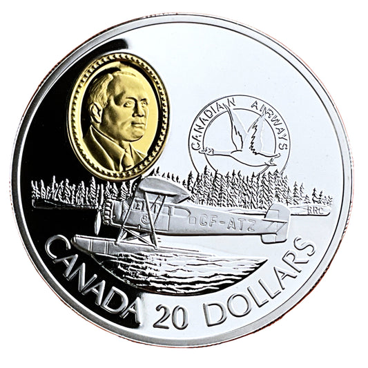 .925 ozt The Fairchild 71C Silver $20