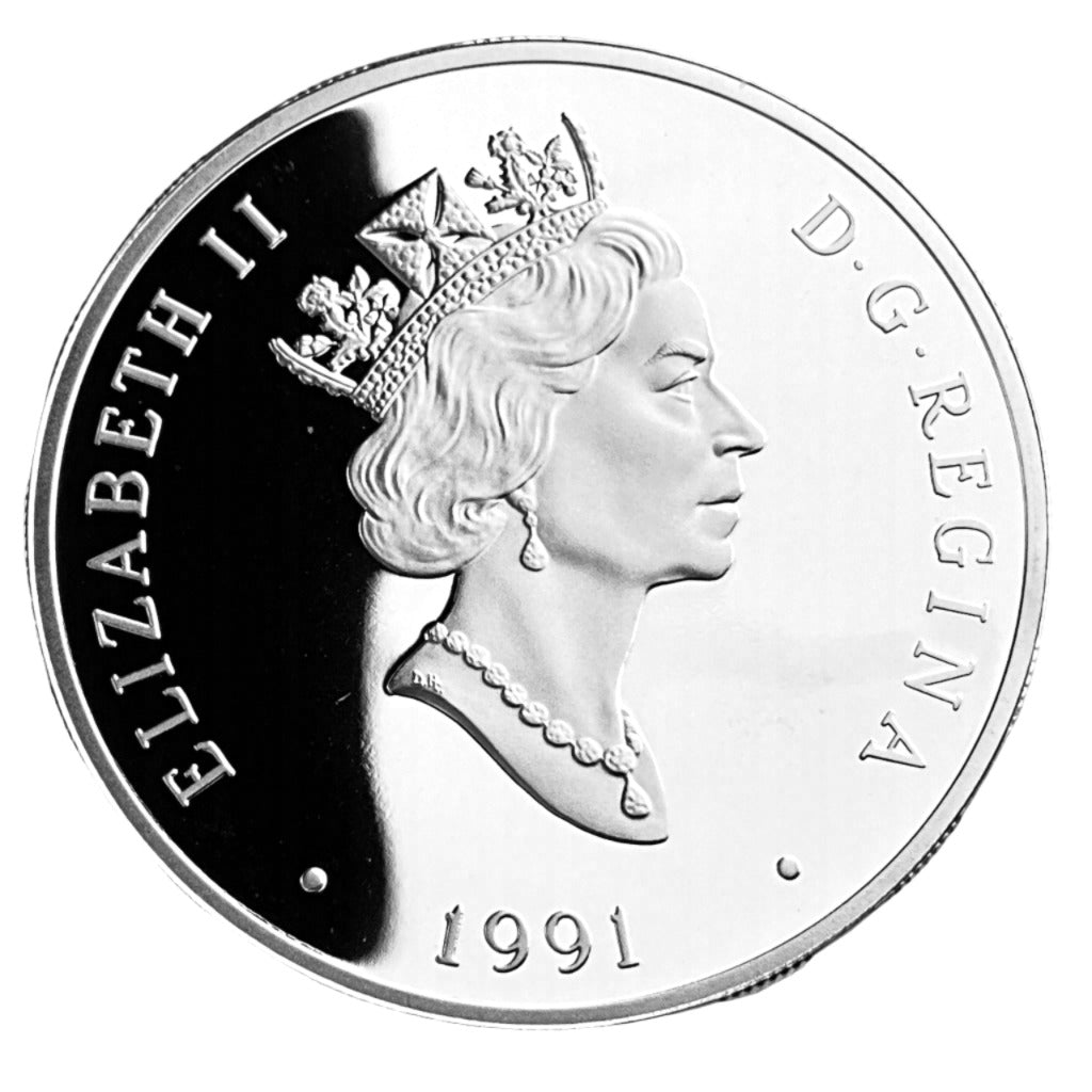 .925 ozt A.E.A. Silver Dart $20 Silver Coin