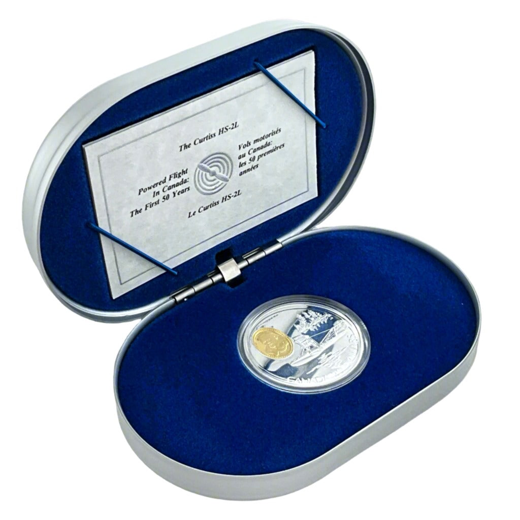 .925 ozt The Curtiss HS-2L Silver $20