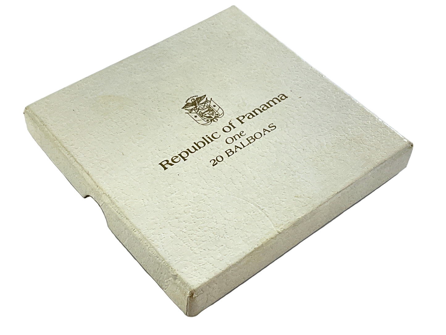 3.895 ozt 1974 Panama Bolivar $20 Balboas