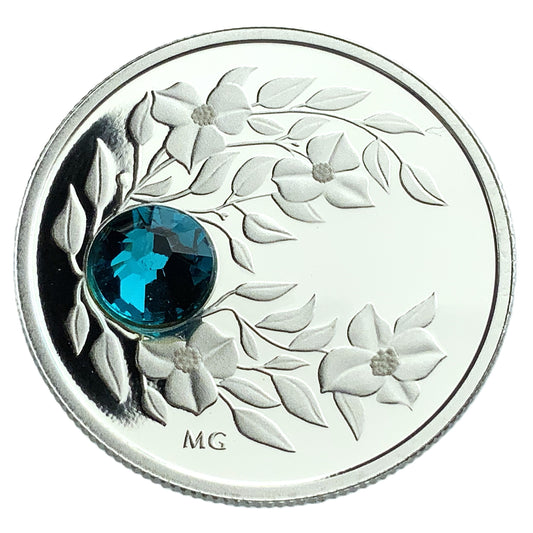 .250 ozt December Zircon Birth Stone 9999 $3