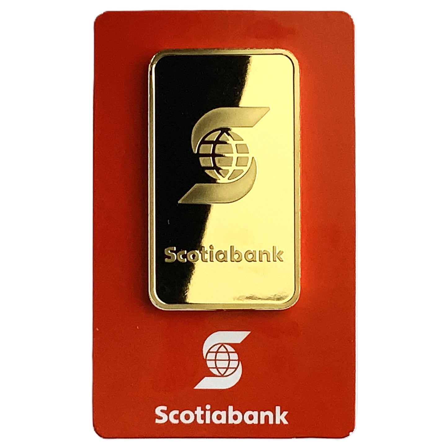 1 ozt Valcambi Suisse Scotiabank 9999 Gold Bar