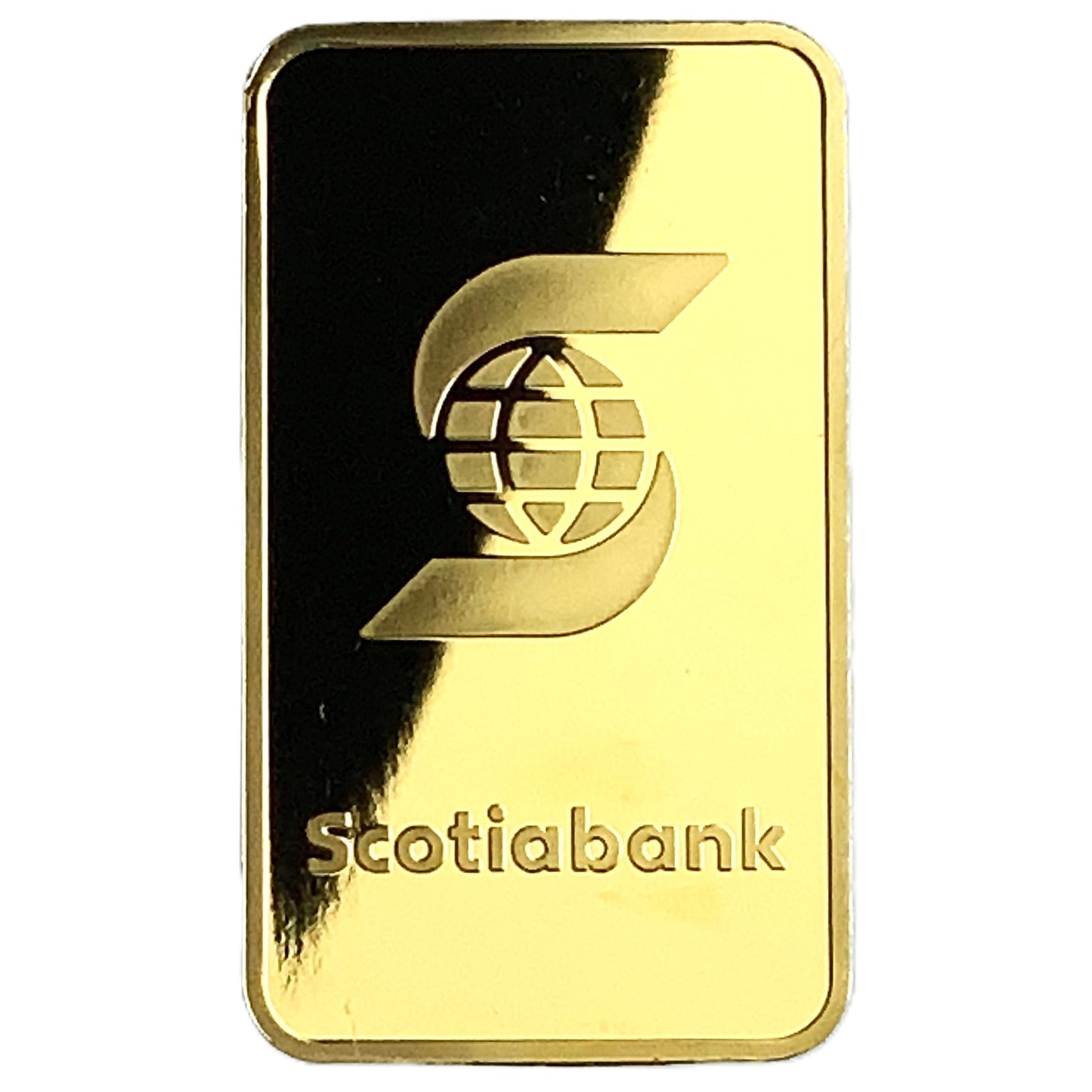 1 ozt Valcambi Suisse Scotiabank 9999 Gold Bar