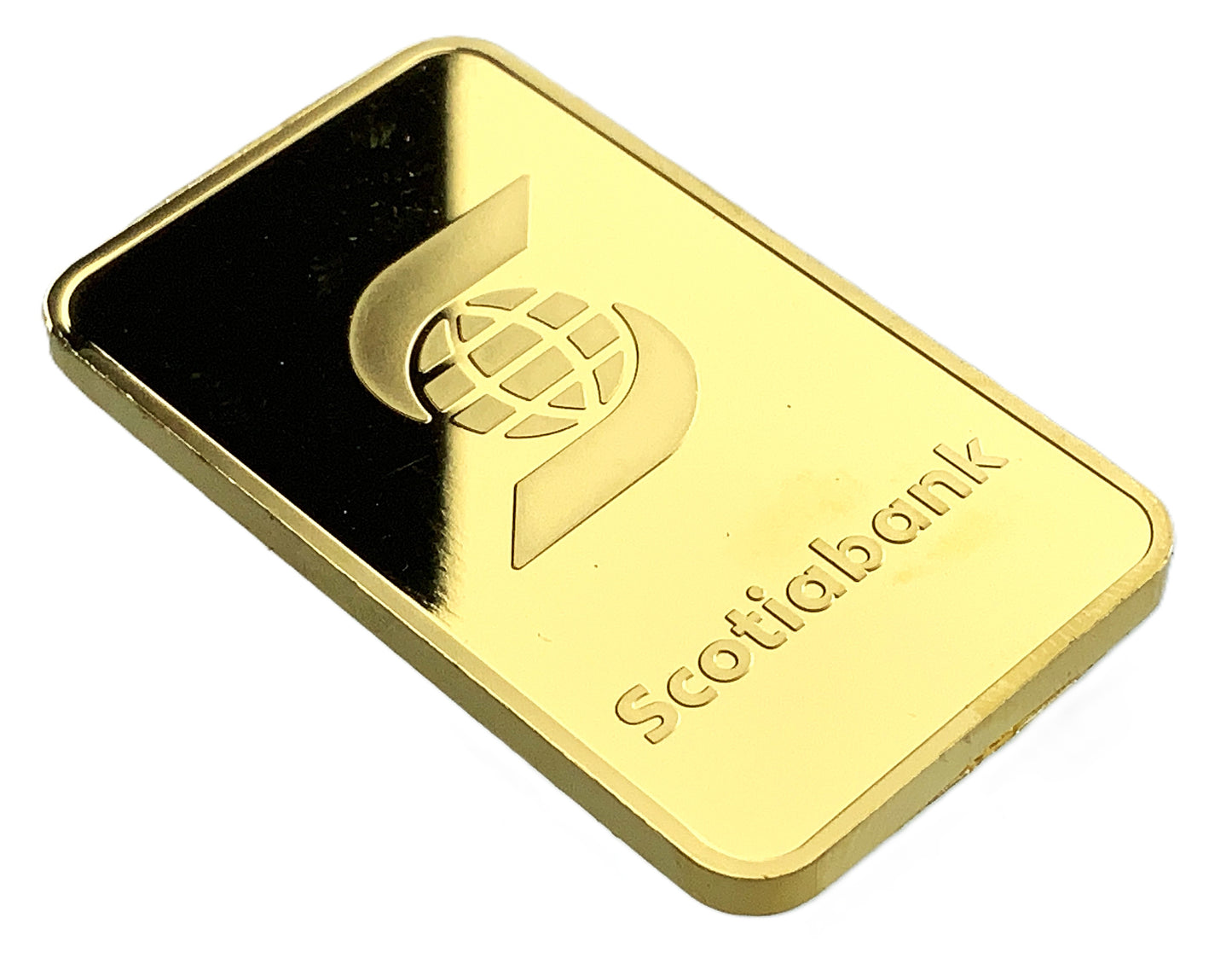 1 ozt Valcambi Suisse Scotiabank 9999 Gold Bar