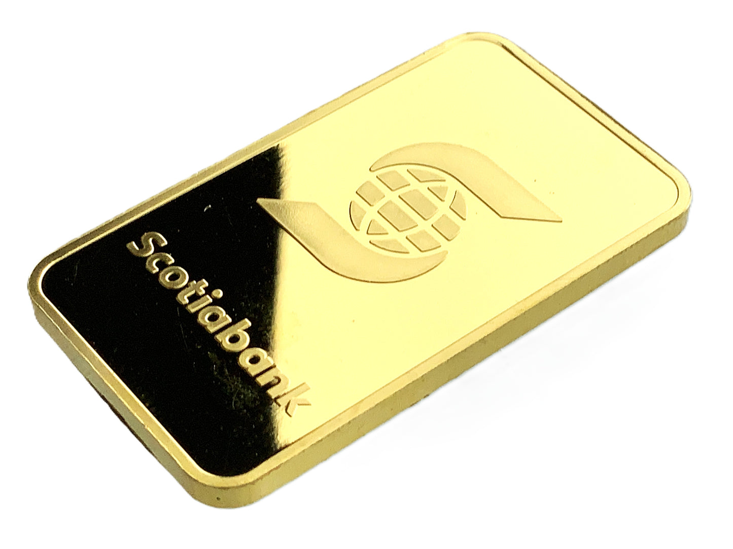 1 ozt Valcambi Suisse Scotiabank 9999 Gold Bar