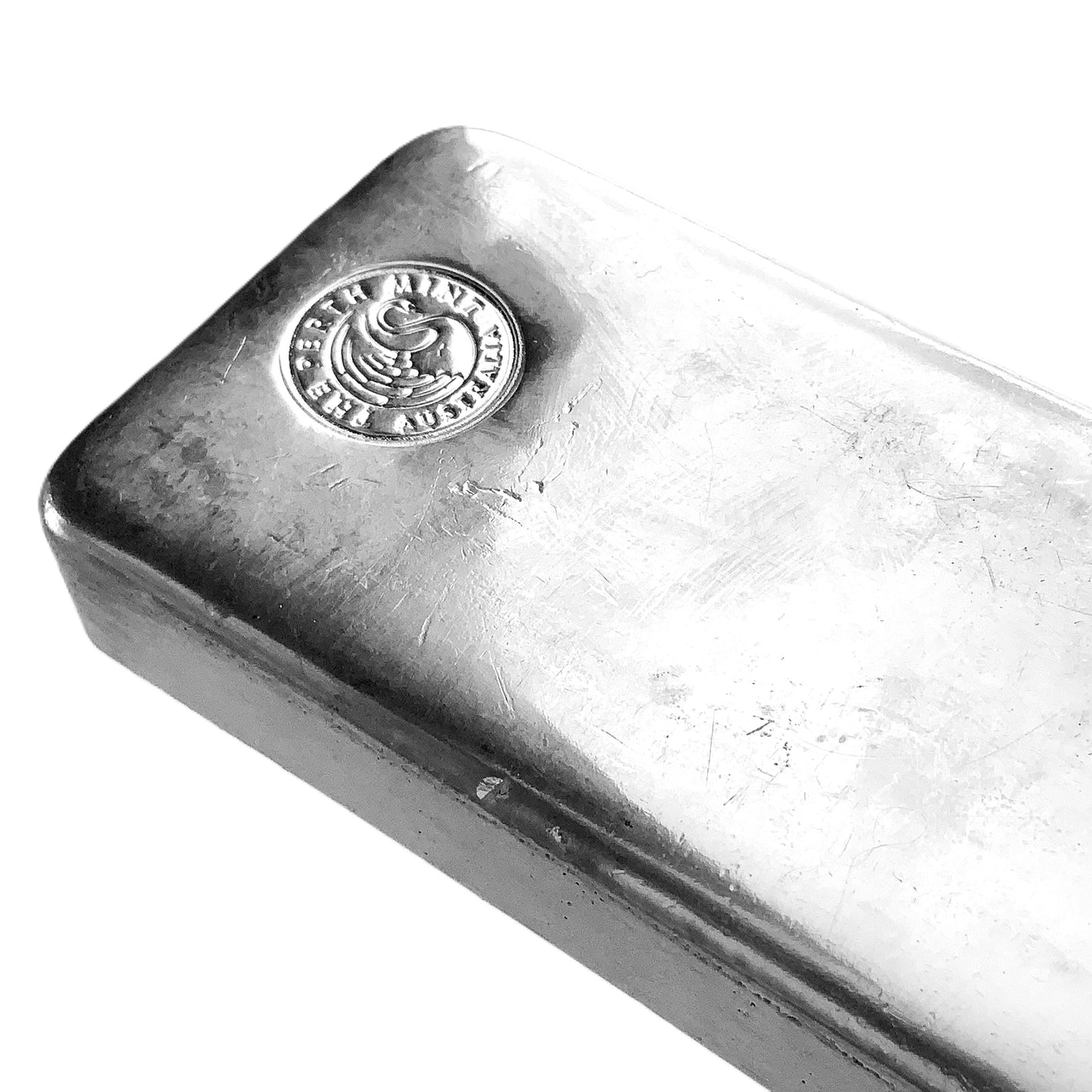 1 Kg 32.15 ozt Perth Mint Australia 999 Silver Bar