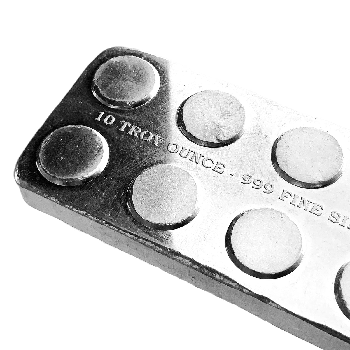 10 ozt Monarch Stackable 999 Silver Building Block
