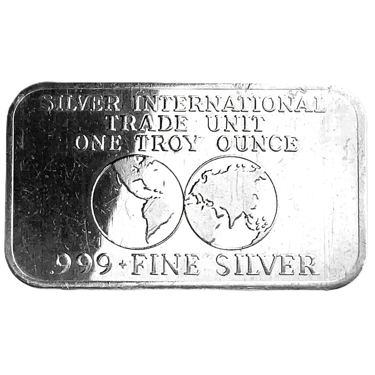 1 ozt Silver International Trade Unit 999 Bar