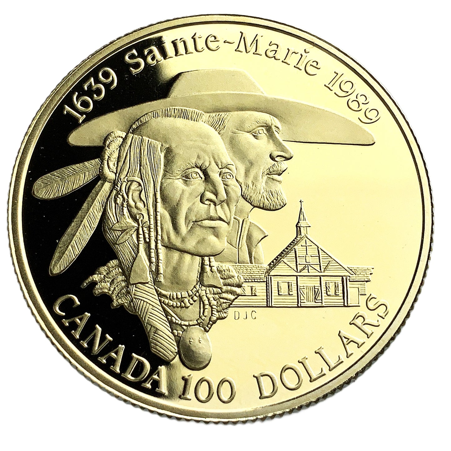 .250 ozt RCM Sainte-Marie Gold Coin $100