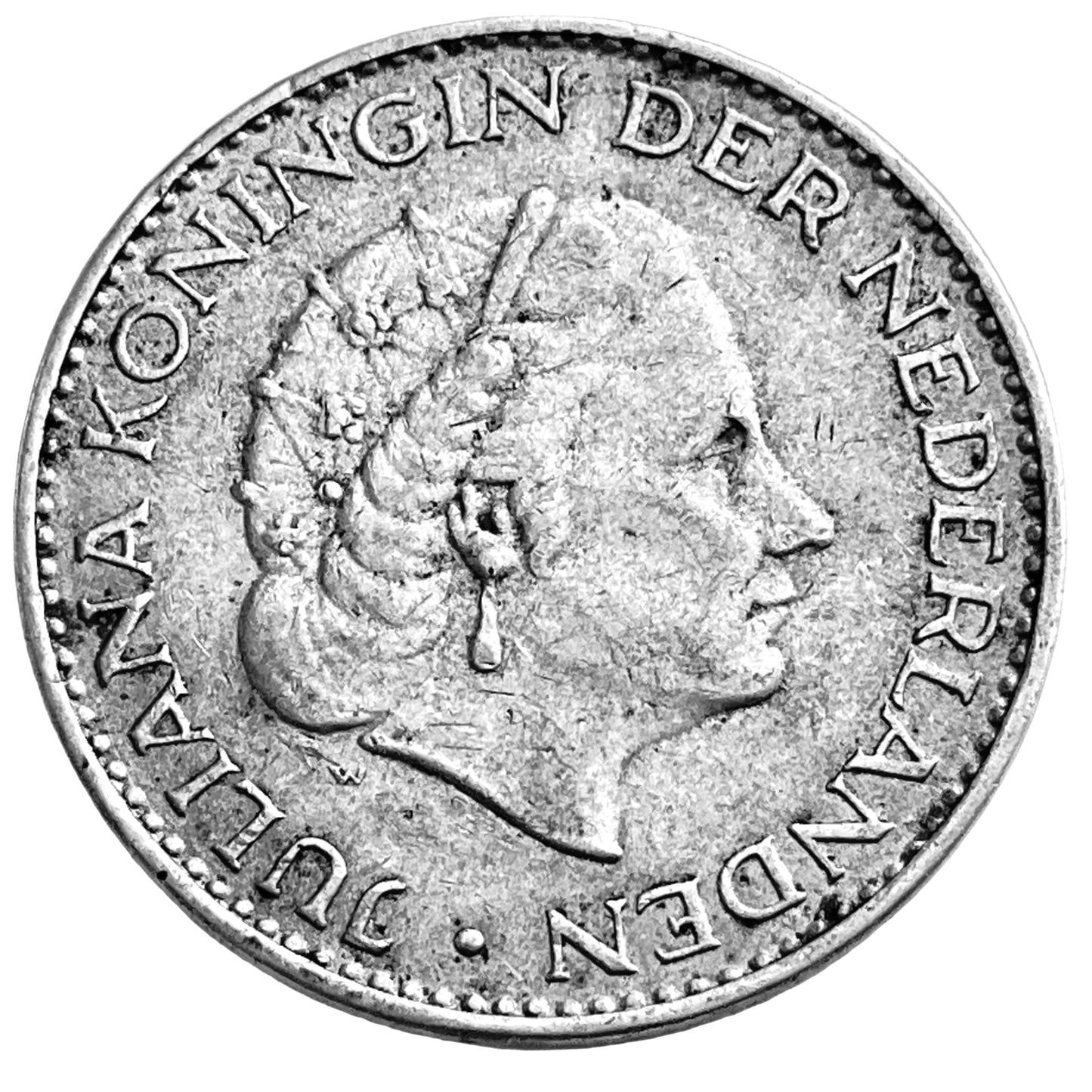 .150 ozt 1958 Netherlands Silver 1 Gulden