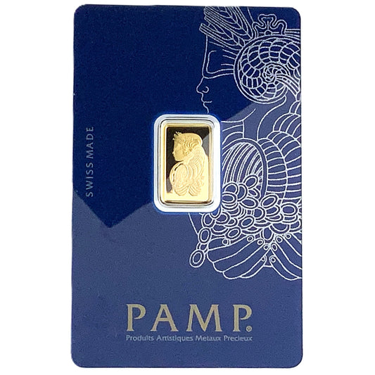 2.5 gram Lady Fortuna Pamp Swiss 9999 Gold