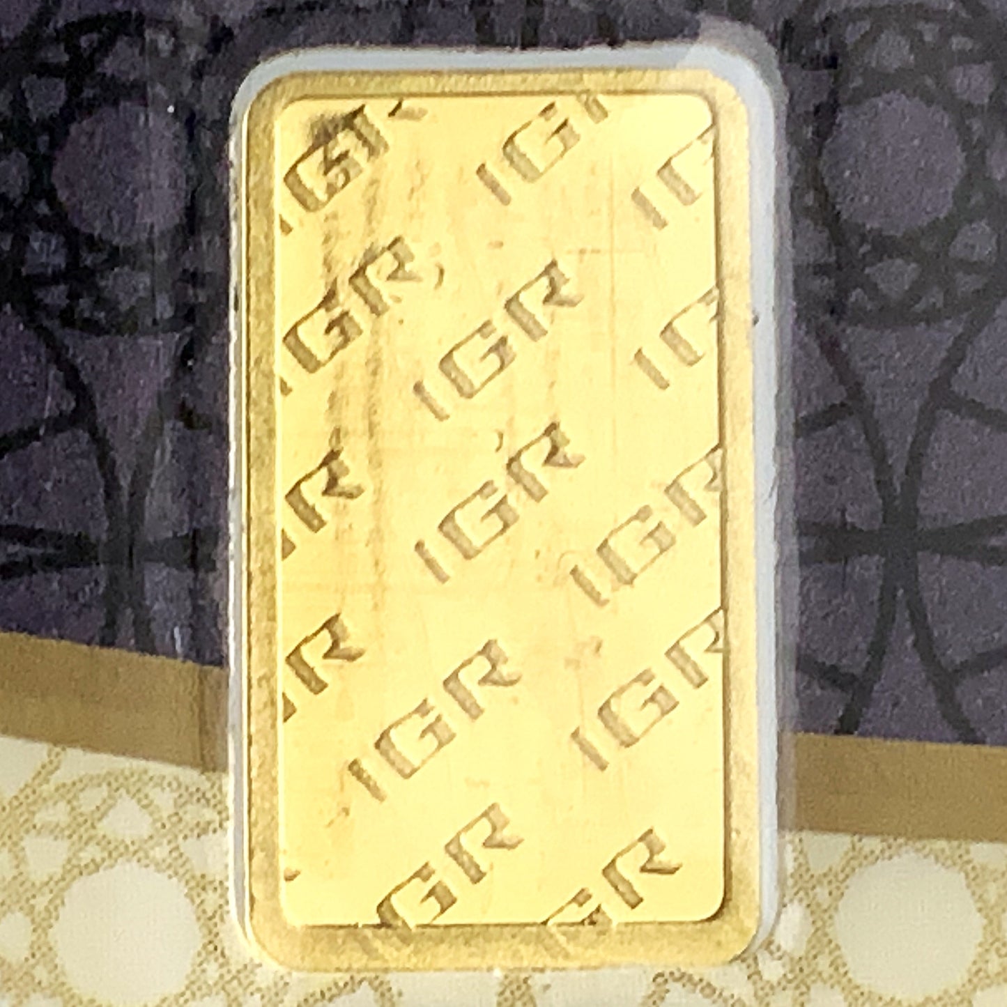 0.5 gram IGR Istanbul Refinery 9999 Gold Bar