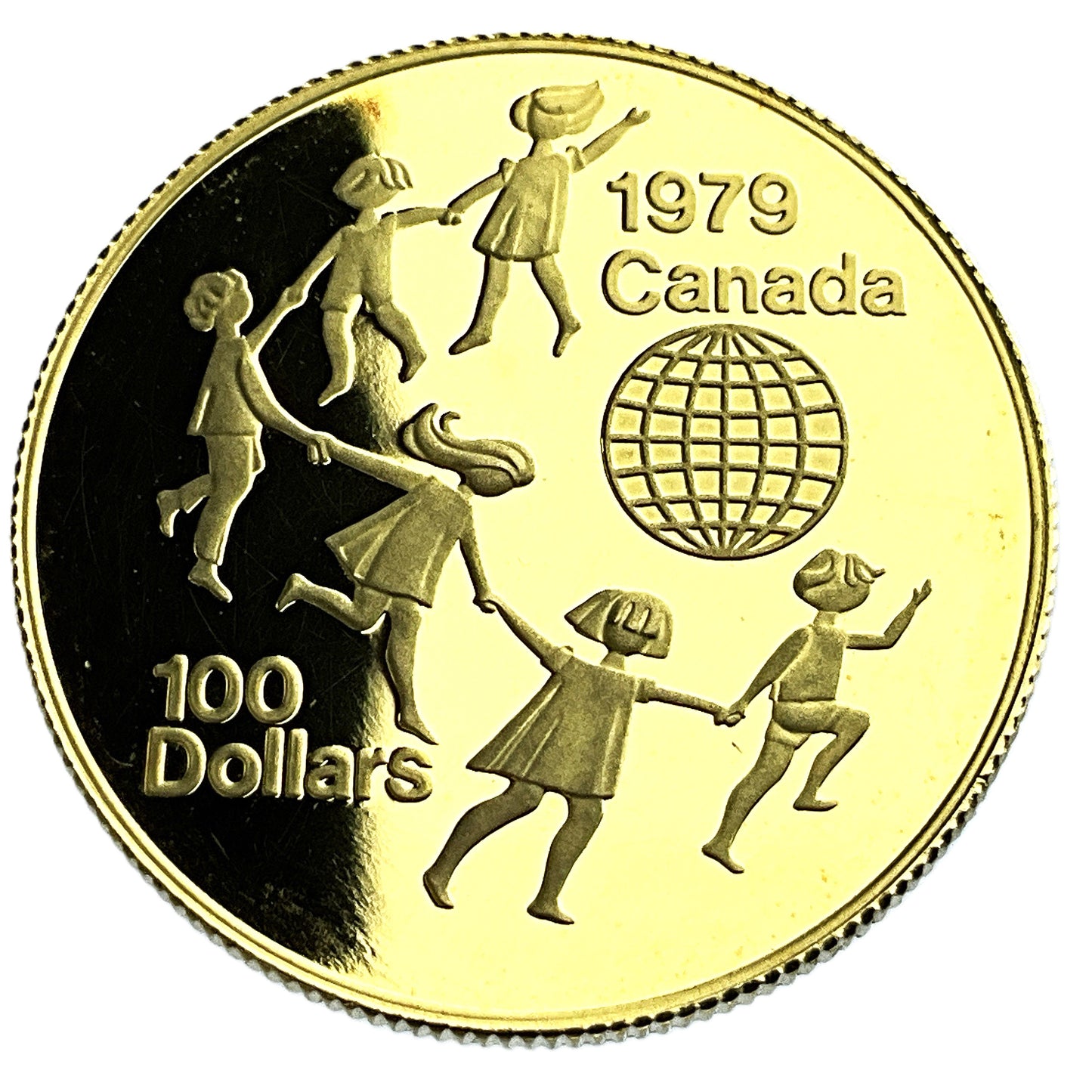 .500 ozt Year of the Child Gold Coin $100