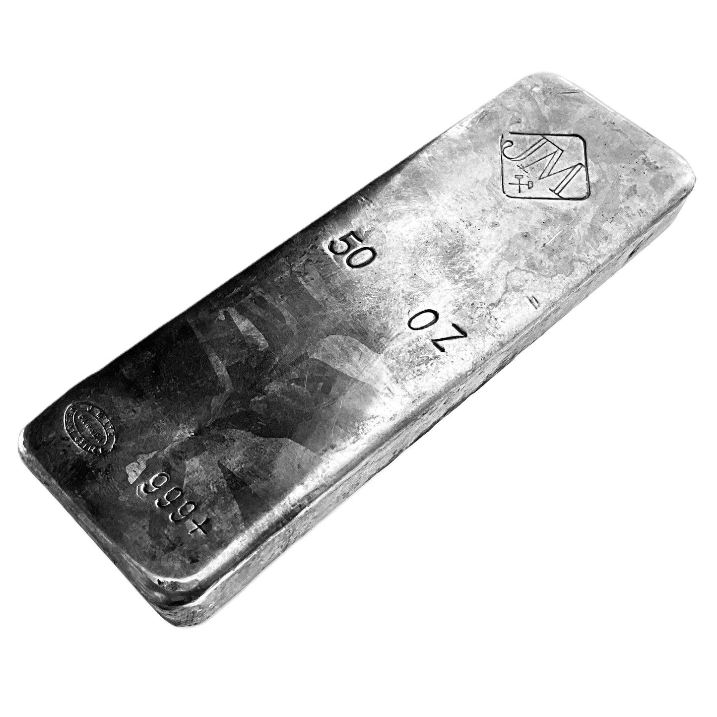 50 ozt Johnson Matthey Vintage 999 Silver