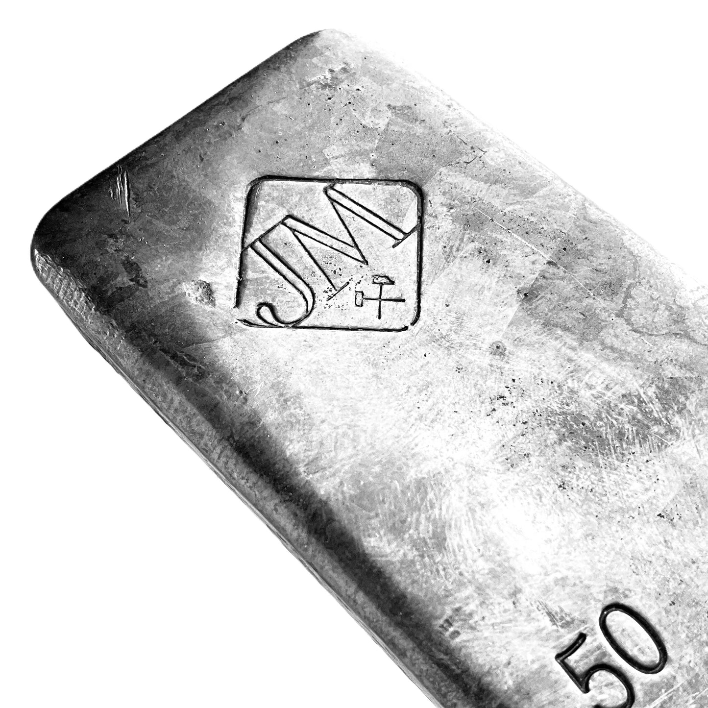 50 ozt Johnson Matthey Vintage 999 Silver