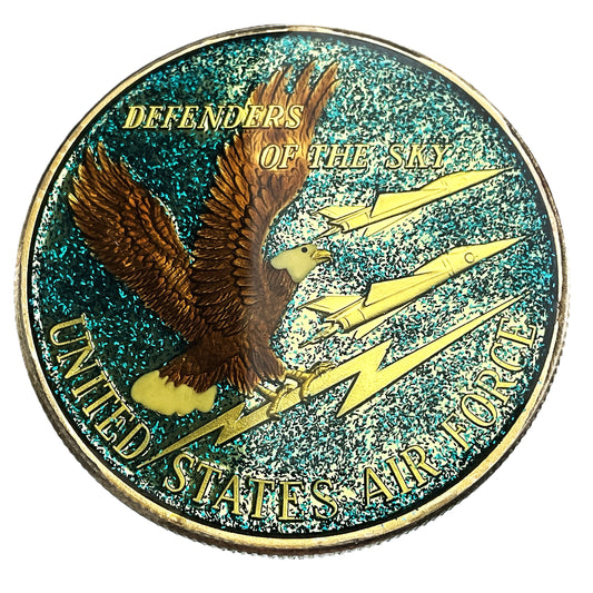 1 ozt Desert Storm Air Force 999 Silver Round
