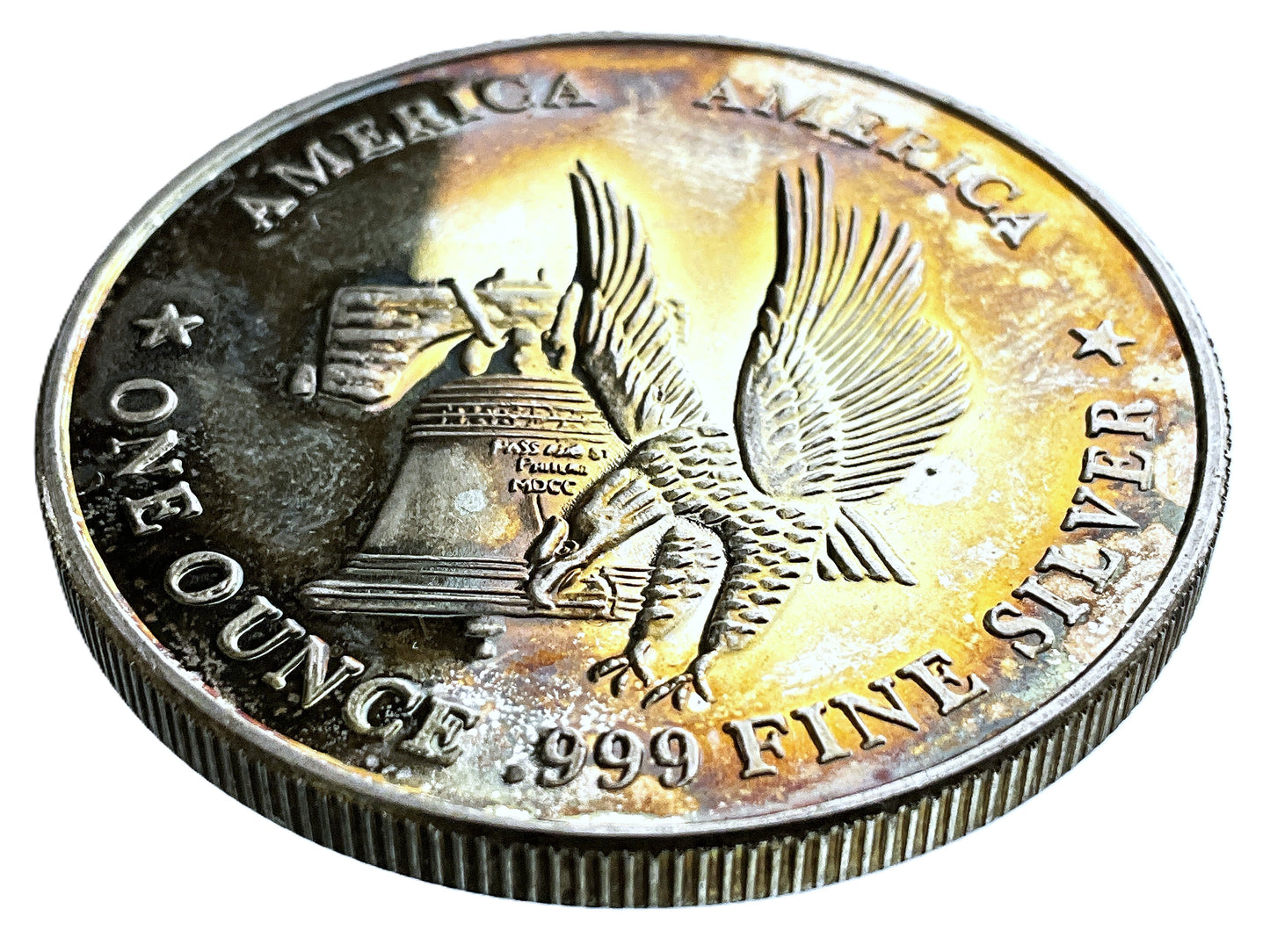 1 ozt Desert Storm Air Force 999 Silver Round