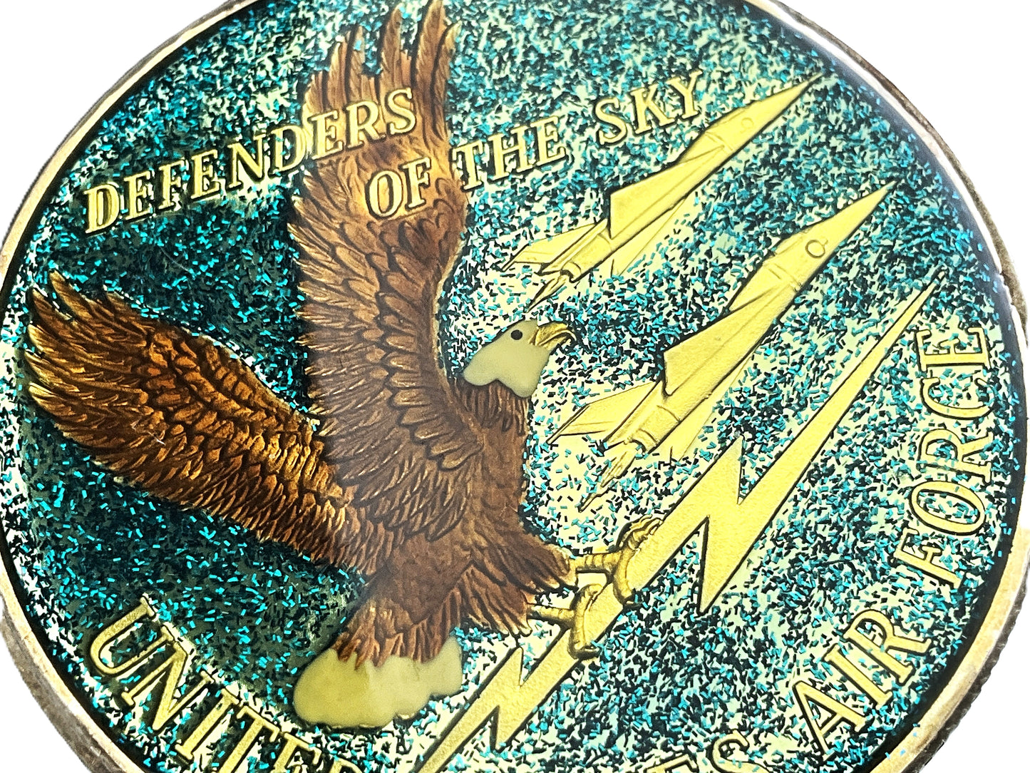 1 ozt Desert Storm Air Force 999 Silver Round