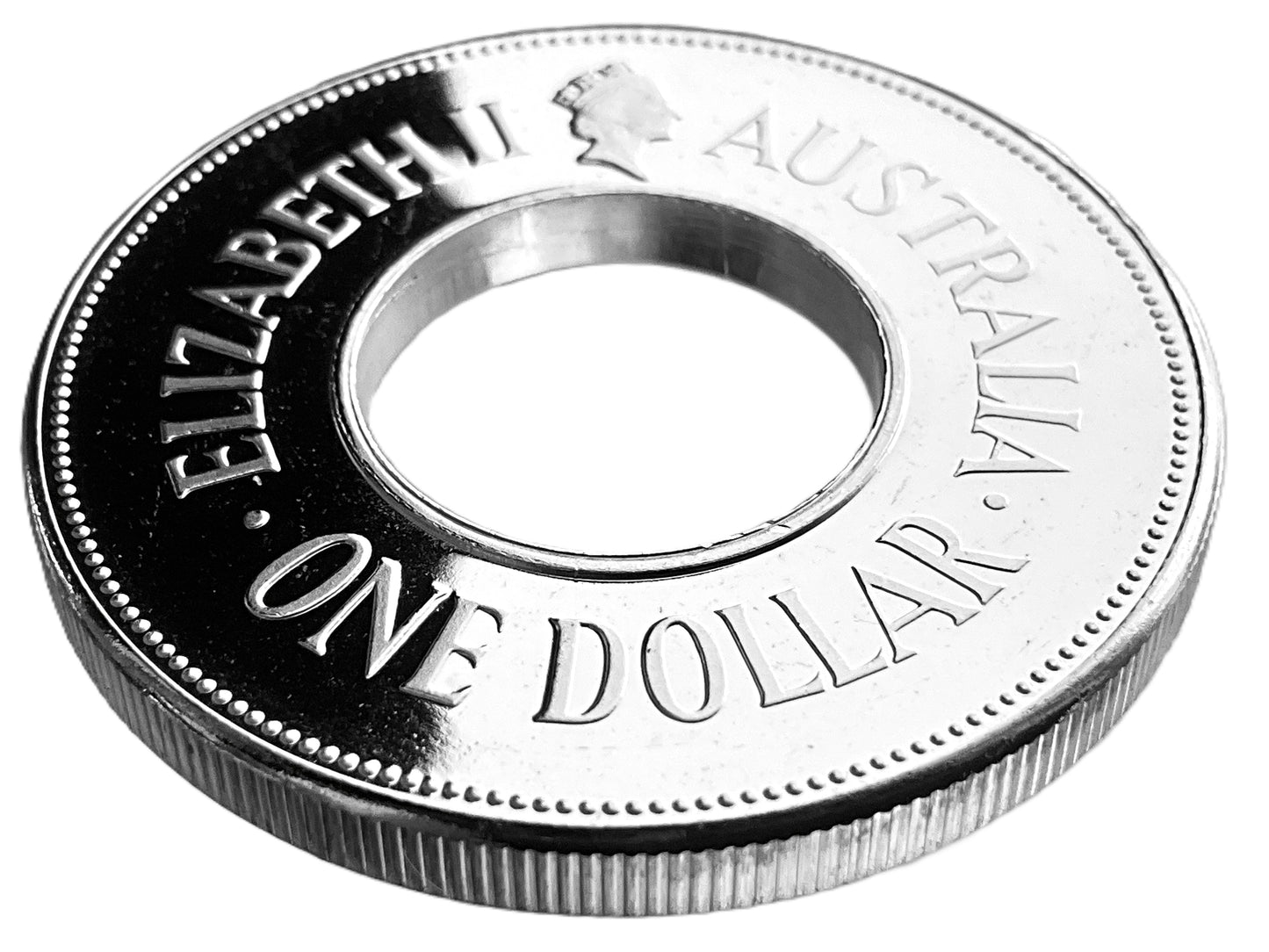 1 ozt Holey Dollar Australia 999 Silver $1