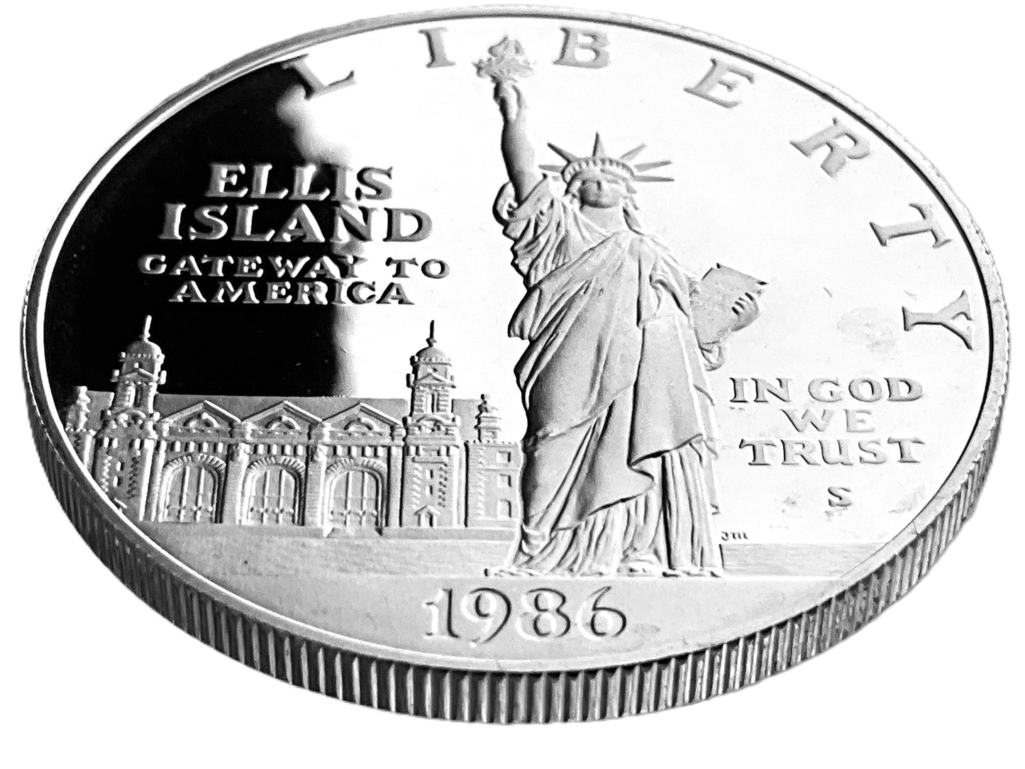 .7734 ozt Statue of Liberty Silver Coin $1
